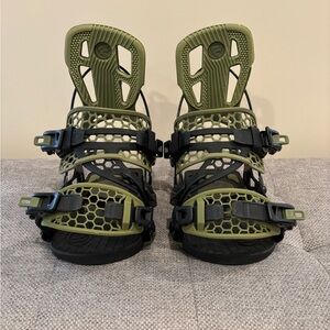 Flow NX2-TM 2022 Camoss Men’s Snowboard Bindings - Size L